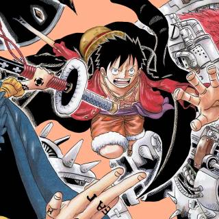 Kid Luffy 4k wallpaper