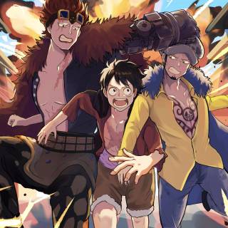 Kid Luffy 4k wallpaper