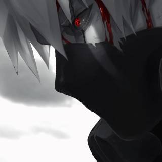 Kakashi 4k black and white iPhone wallpaper