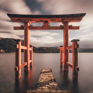 Japanese Torii Gate 4k wallpaper