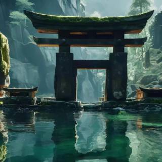 Japanese Torii Gate 4k wallpaper