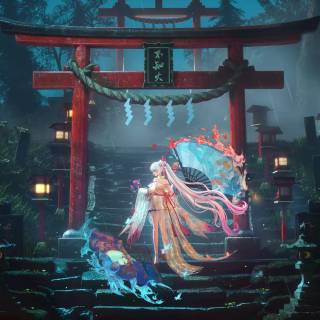 Japanese Torii wallpaper