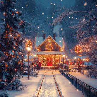 iPhone 4k snow wallpaper