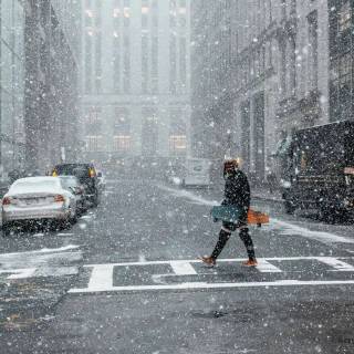 iPhone 4k snow wallpaper