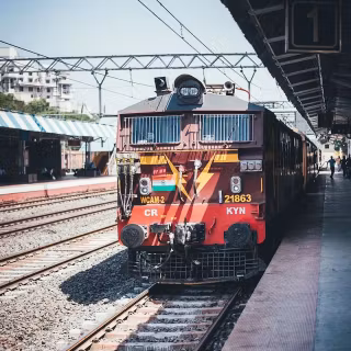 Electric train wallpaper
