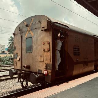 Indian train 4k wallpaper