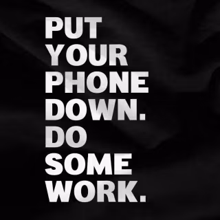 Work hard iPhone wallpaper