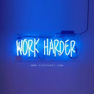 Work hard iPhone wallpaper