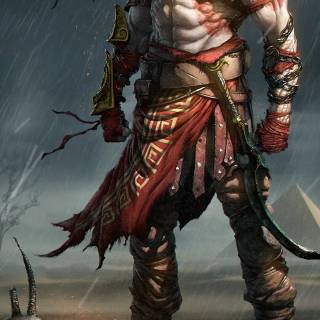 God of War mobile 4k wallpaper
