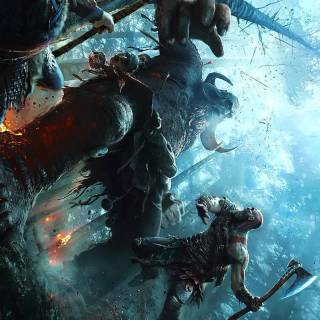 God of War mobile 4k wallpaper