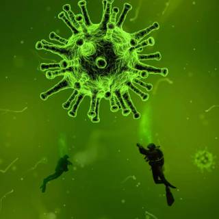 Virus phone wallpaper