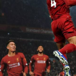 Virgil Van Dijk iPhone wallpaper