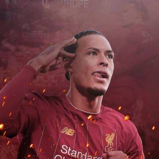 Virgil Van Dijk iPhone wallpaper