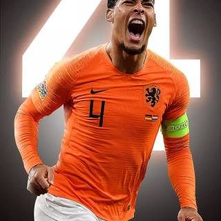 Virgil Van Dijk iPhone wallpaper