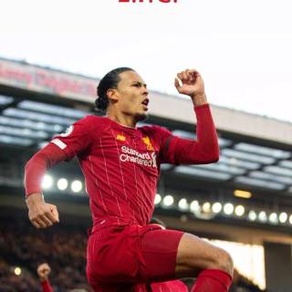 Virgil Van Dijk iPhone wallpaper