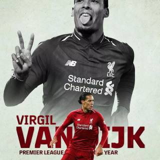 Virgil Van Dijk iPhone wallpaper