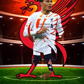 Virgil Van Dijk iPhone wallpaper