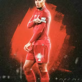 Virgil Van Dijk iPhone wallpaper