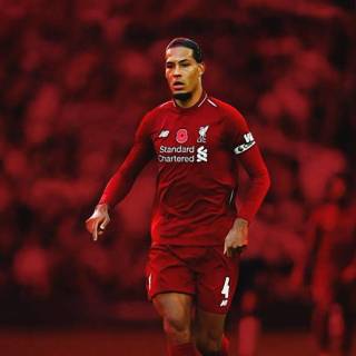 Virgil Van Dijk iPhone wallpaper