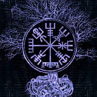 Viking symbols phone wallpaper