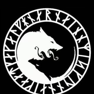 Viking symbols phone wallpaper