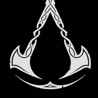 Viking symbols phone wallpaper