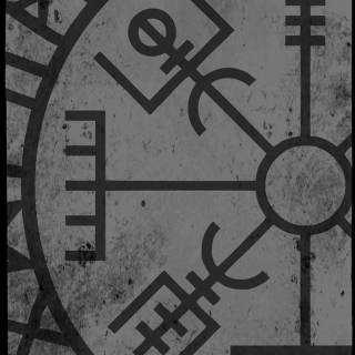 Viking symbols phone wallpaper