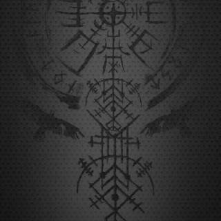 Viking symbols phone wallpaper