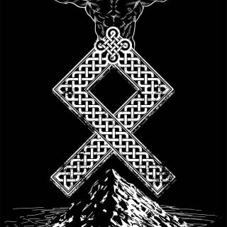 Viking symbols phone wallpaper