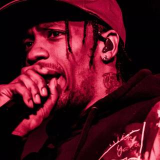 Travis Scott iPhone 12 wallpaper