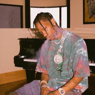 Travis Scott iPhone 12 wallpaper