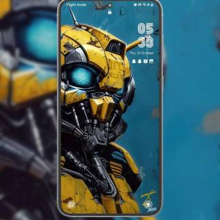 Transformers Bumblebee iPhone wallpaper