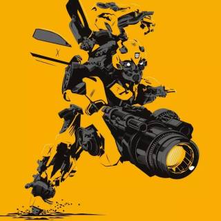Transformers Bumblebee iPhone wallpaper