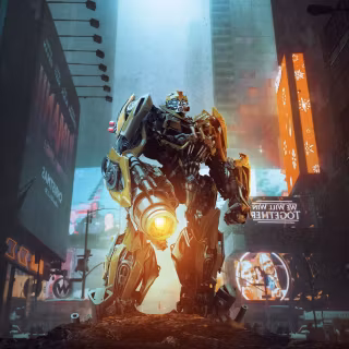 Transformers Bumblebee iPhone wallpaper