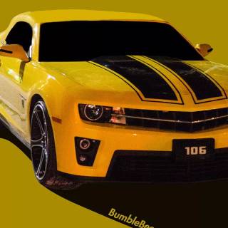 Transformers Bumblebee iPhone wallpaper