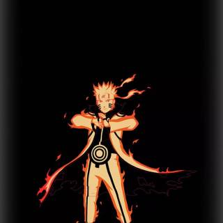 Naruto dark iPhone wallpaper