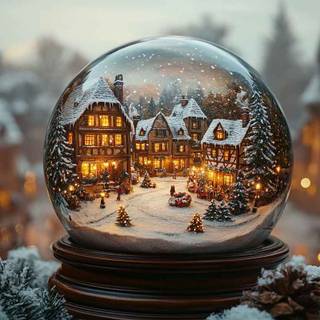 Winter animal PC wallpaper