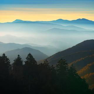 Great Smoky Mountains autumn wallpaper