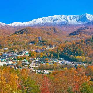 Great Smoky Mountains autumn wallpaper