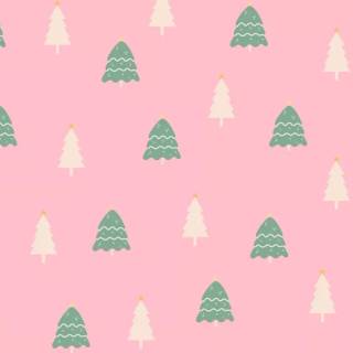 Pink Christmas Macbook wallpaper