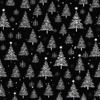 Dark Christmas tree wallpaper