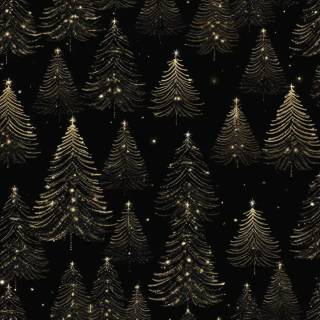 Dark Christmas tree wallpaper