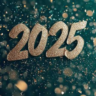 Happy New Year 2025 wallpaper