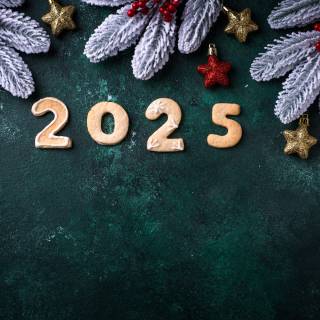 Happy New Year 2025 wallpaper