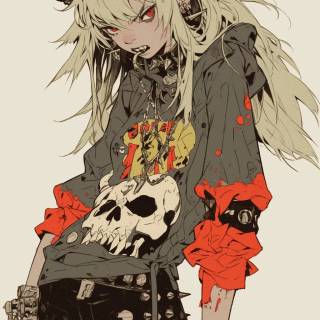 Weird girl wallpaper