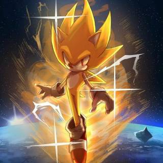 Super Sonic The Hedgehog wallpaper