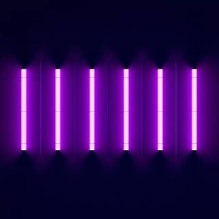 Neon lamp wallpaper