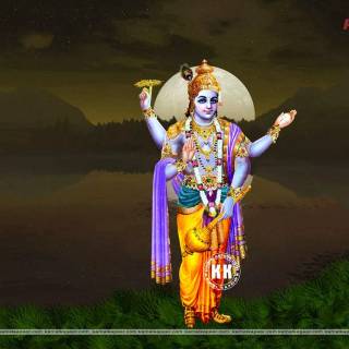 Lord Vishnu PC wallpaper