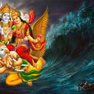 Lord Vishnu PC wallpaper