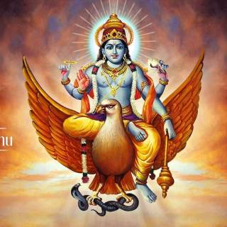 Lord Vishnu PC wallpaper